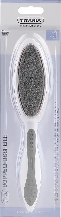 Double-Sided Foot File, dark grey
