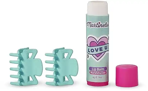 Clip and Lip Balm Set, mint - Skin Care Products