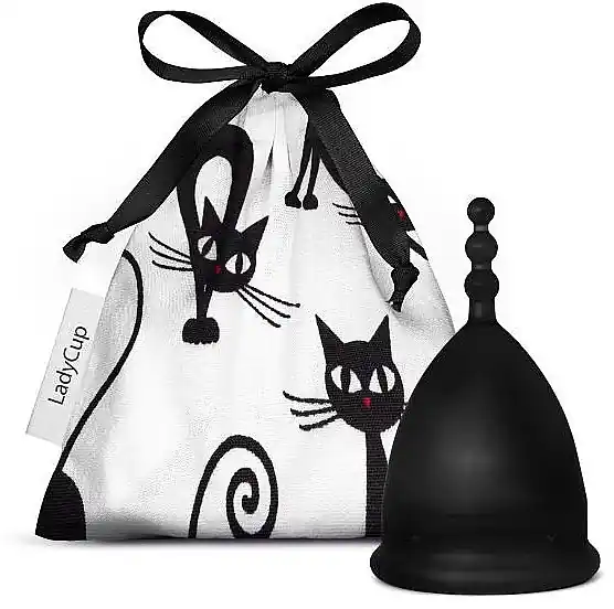 Menstrual Cup L, black - Accessories