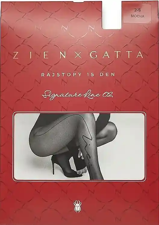 Signature Line W.02 Tights, 15 Den, moka - Clothes