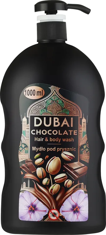 Shampoo-Shower Gel "Chocolate & Saffron"