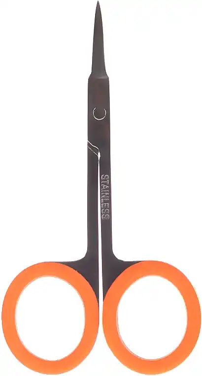 Manicure Cuticle Scissors "Neon Play", 2224, orange - Accessories