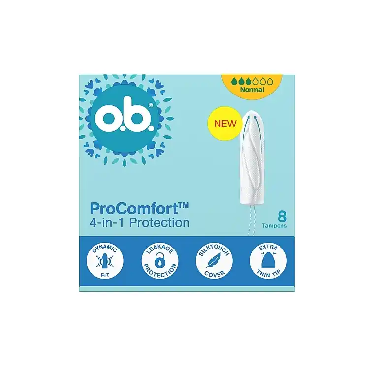Normal Tampons, 8 pcs. - Bath and Body
