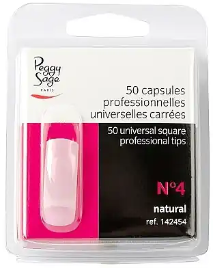 Versatile Square Tips #4, 50pcs - Nails