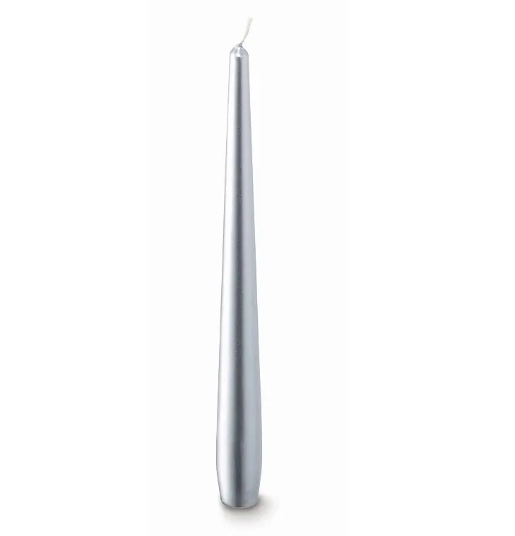 Tapered Candle, silver - Accessories