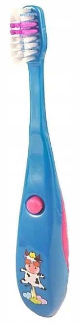Kids Toothbrush with Timer, blue cow - Bath and Body