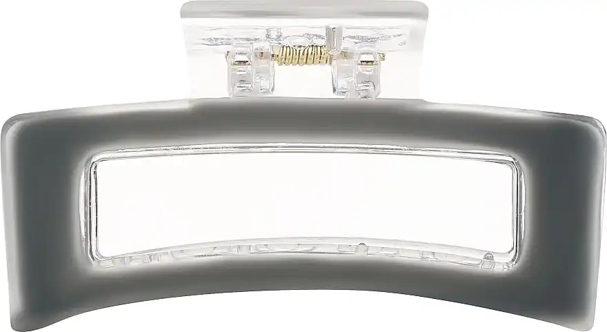 Glossy Hair Claw, 21756, Transparent Light Gray - Accessories