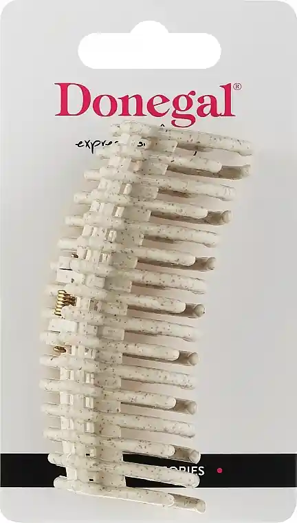 Hair Clip FA-5654+2, milky