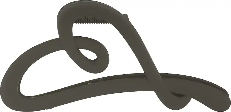 Hair clip, 279628+1, matte, brown - Accessories