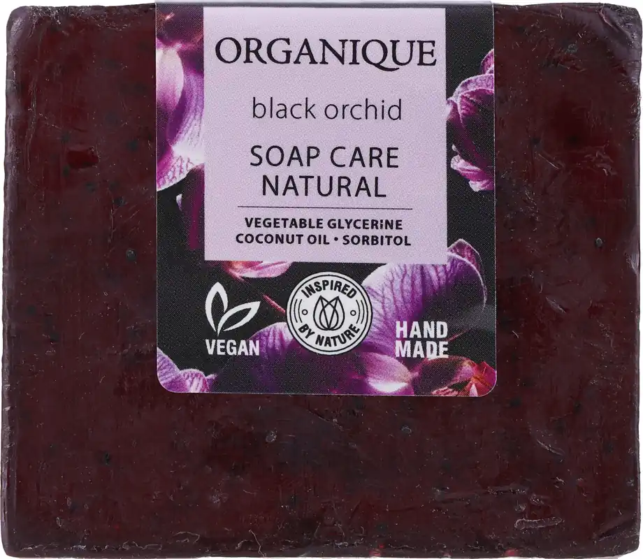 Natural Cube Soap 'Black Orchid' - Bath and Body