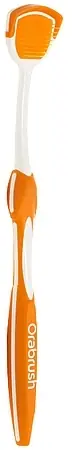 Tongue Cleaner, orange - Bath and Body