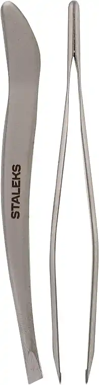 Angled Tweezer "Wave" - Accessories