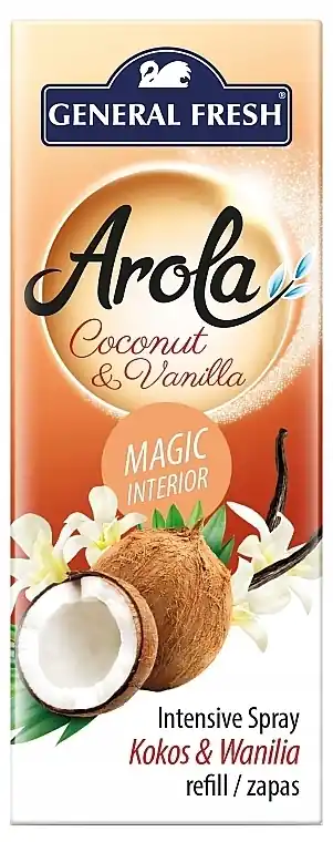 Coconut & Vanilla Air Freshener Refill - Bath and Body