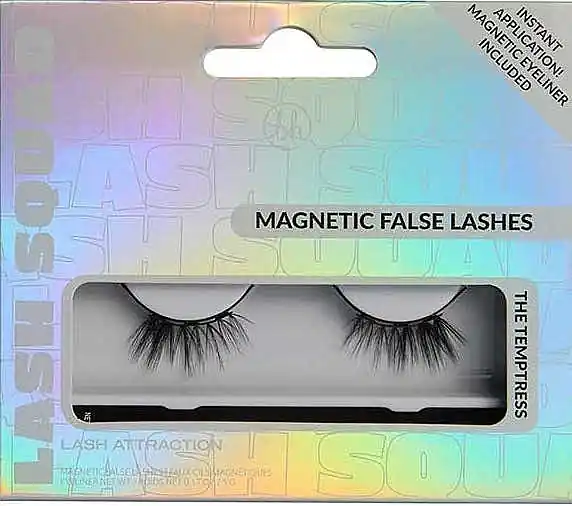BH Cosmetics Lash Attraction Magnetic False Lashes Kit The Temptress (lashes/2pcs + eyeliner/5g) - Makeup