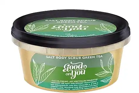 Green Tea Salt Body Scrub - Bath and Body
