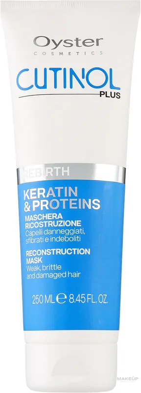 Keratin mask for hair reconstruction