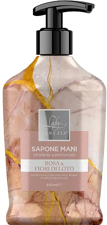 Rose & Lotus Flower Liquid Soap - Bath and Body