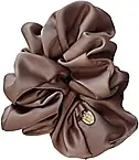 Hair Tie with Keychain, dark brown - Accessories