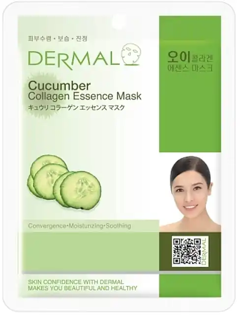 Collagen Sheet Face Mask with Cucumber - Skin Care Products
