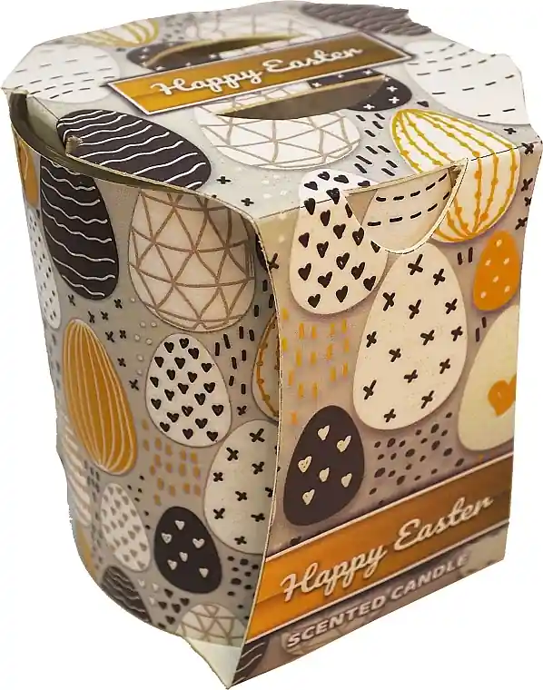 Scented Candle 'Grey Easter Eggs' - Bath and Body