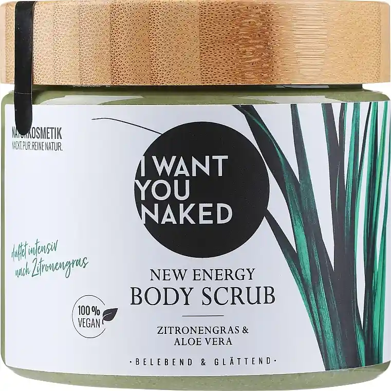 Body Scrub 'Lemon Grass & Aloe Vera' - Bath and Body