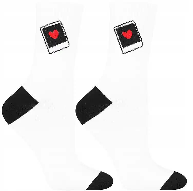 Valentine's Day Women's Sock Set, Red Hearts - Clothes
