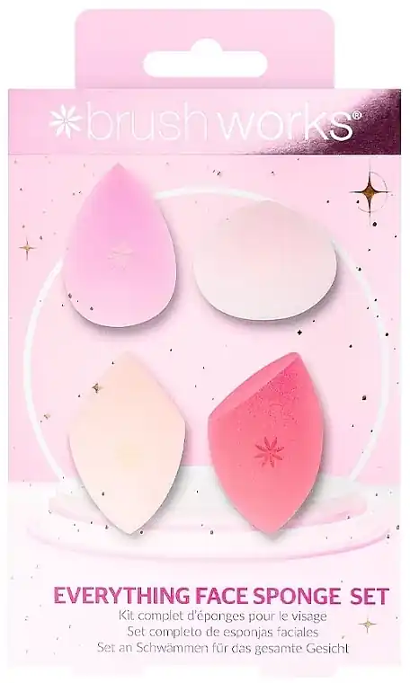 4-Piece Makeup Sponge Set