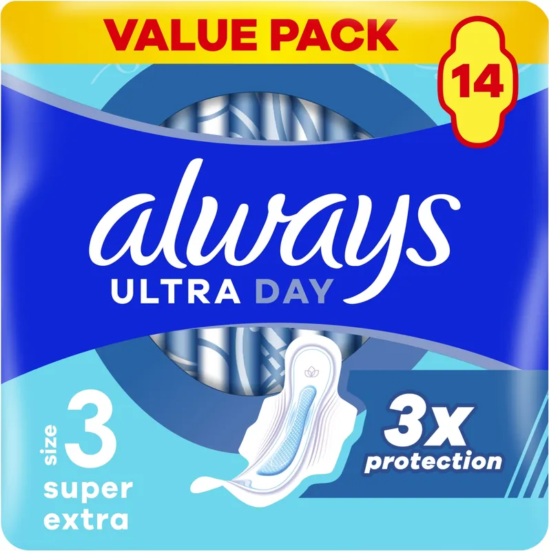 Sanitary pads, size 3, 14 pcs - Bath and Body