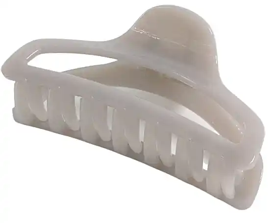 Hair clip "Crab", large, gray - Accessories