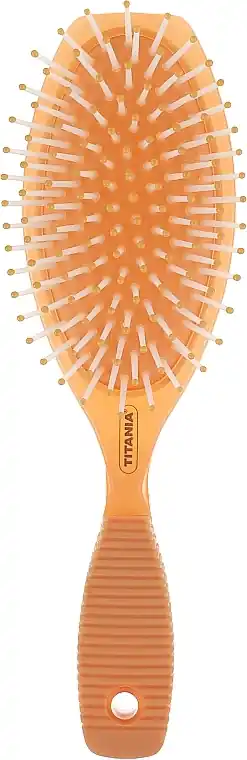Hair Brush, peach - Accessories