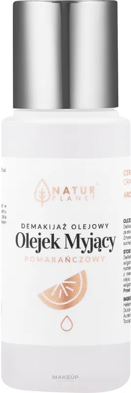 Natur Planet Facial Cleansing Oil Orange - Makeup