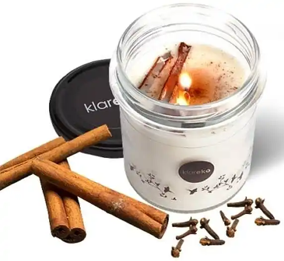 Cinnamon & Cloves Scented Candle - Bath and Body