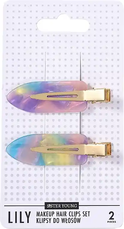 Hair Clip Set, 2 pcs. - Accessories