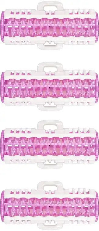 Hair Rollers with Clamps, 4 pcs, 64319 - Accessories