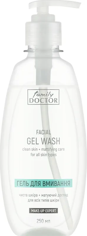Face Cleansing Gel for Oily & Problem Skin "Pure Skin + Mattifying Care" - Skin Care Products