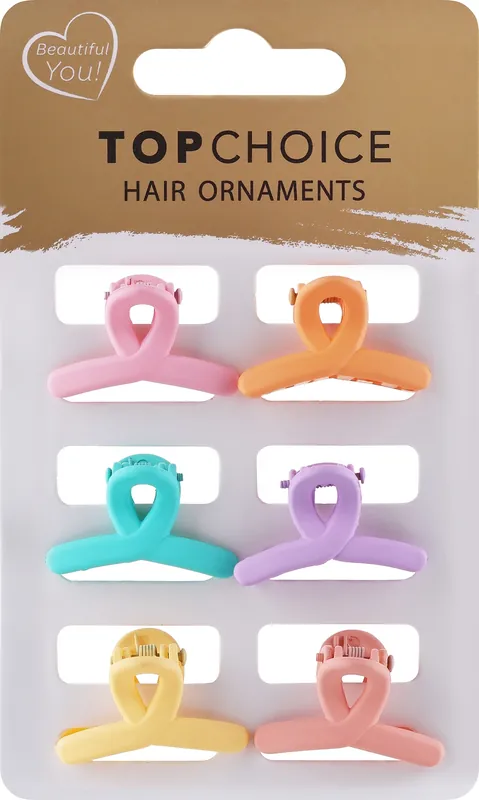 Hair Clip Set 20636, 6 pcs. - Accessories