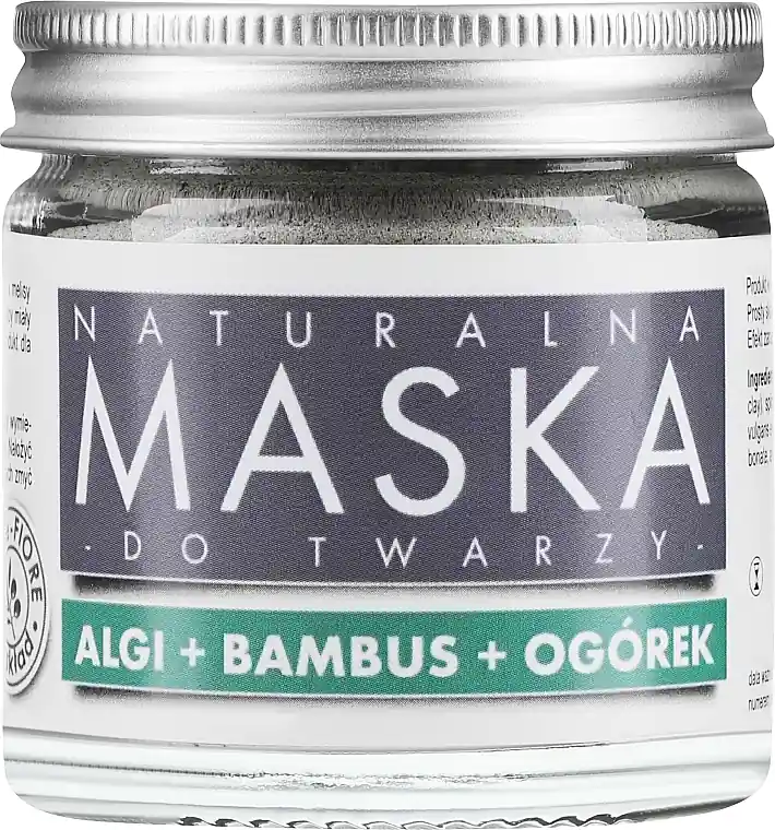 Green Algae + Bamboo and Cucumber Mask for Mature and Vascular Skin - Skin Care Products