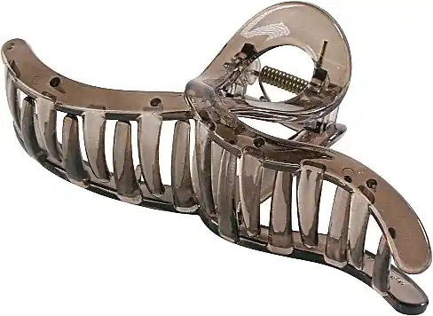Large dark brown hair claw clip - Accessories