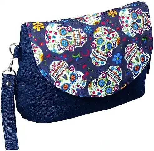 Makeup Bag "Skulls", 96495 - Accessories