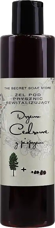 Cedar Tree & Pepper Shower Gel - Bath and Body