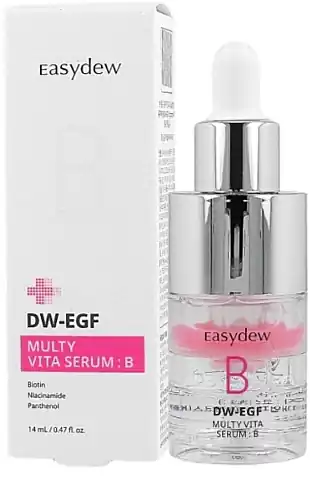 Moisturizing and Elasticity-Boosting Face Serum with Vitamin B