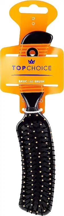 Hair Brush, 2663, black-orange