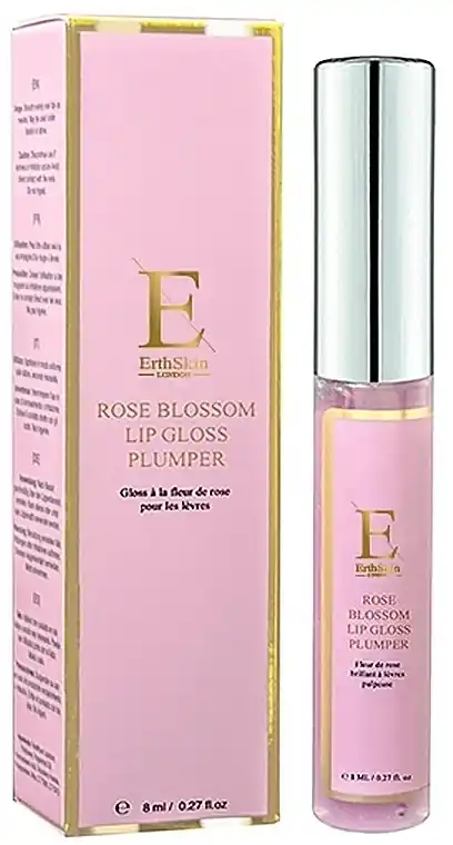 ErthSkin London Rose Blossom Lip Gloss Plumper - Makeup