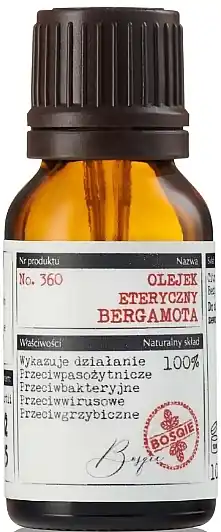 Natural Essential Oil 'Bergamot' - Bath and Body