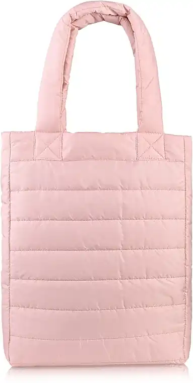 Women's Casual Quilted Puffer Bag 'Casual', powder pink - Accessories