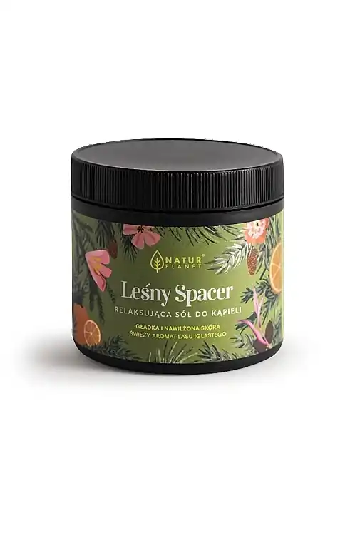 Pine-scented bath salt "Forest Walk"