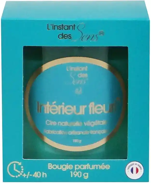 Floral Interior Scented Candle - Bath and Body