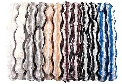 Colorful Hair Bands Set in Box, 22258, 12 pcs - Accessories