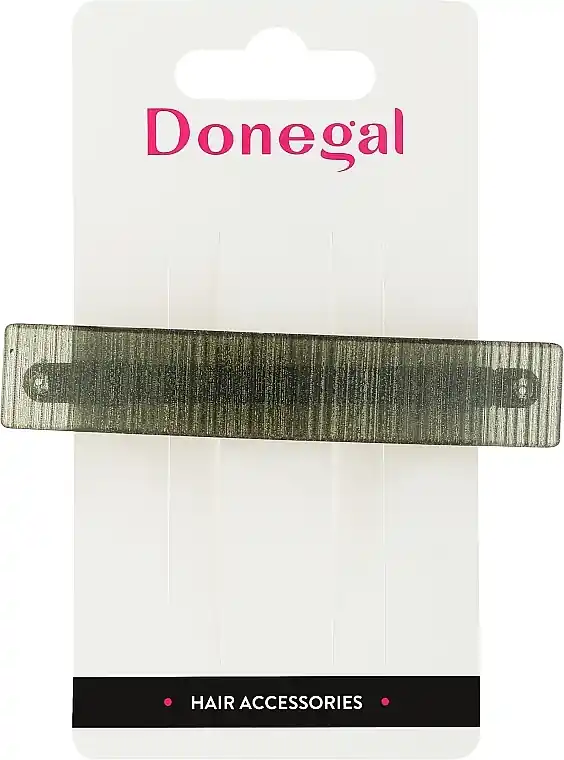 Hair Clip, FA-5684, green-gray