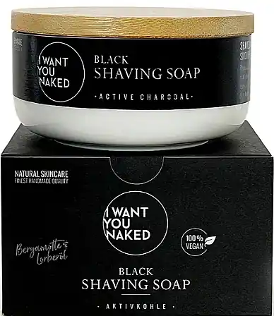 Black Shaving Soap - Bath and Body